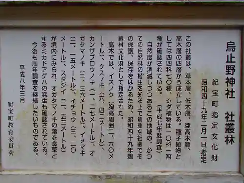 烏止野神社の歴史