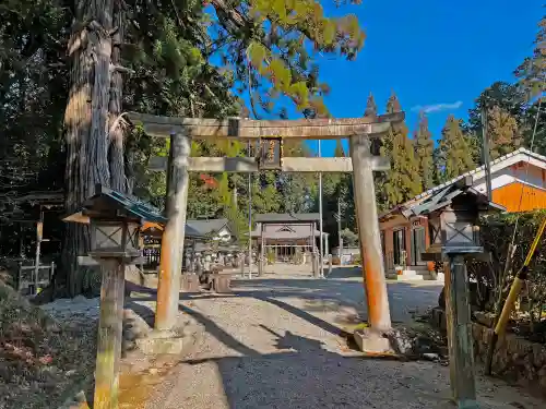 比々岐神社の鳥居