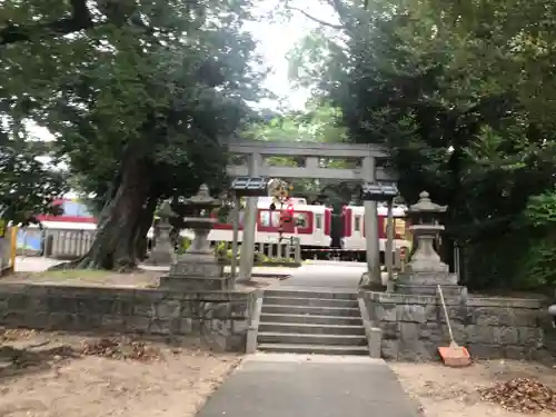 沢田八幡神社の鳥居