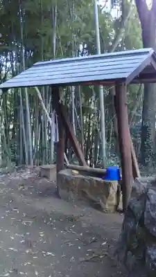 冑神社の手水舎