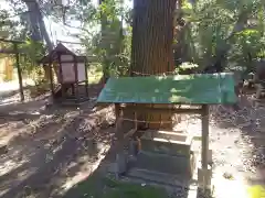 白鳥神社の手水