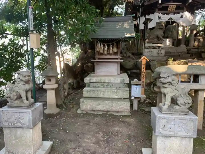 蝮ヶ池八幡宮の末社・摂社