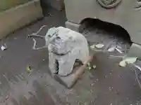 渋谷氷川神社の狛犬