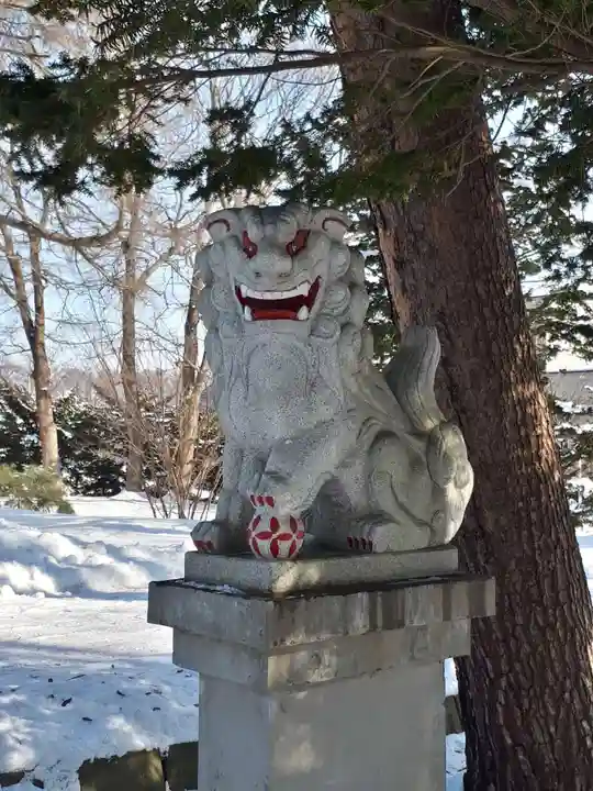 島松神社の狛犬