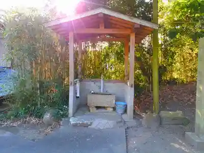 初神神社の手水舎