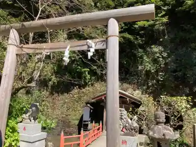 銭洗弁財天宇賀福神社の鳥居