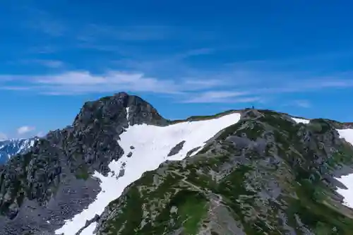 雄山神社峰本社の景色