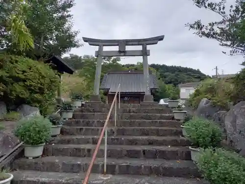 中島神社の鳥居