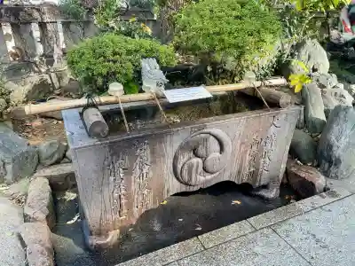 江島神社の手水舎
