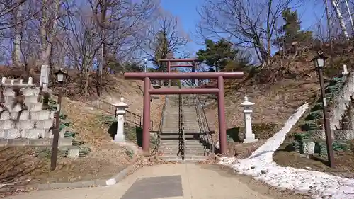 厚別神社の鳥居