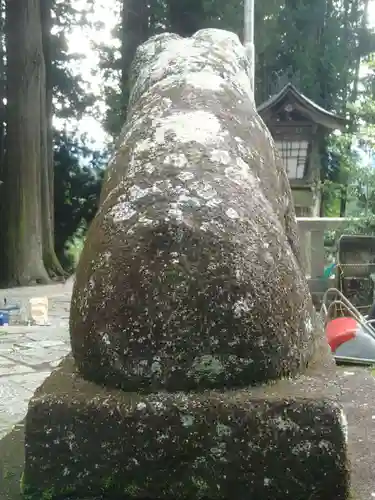 七久里神社の狛犬