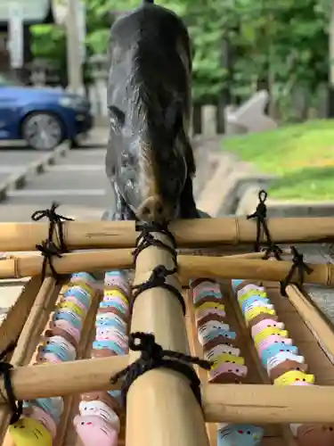 護王神社の手水舎