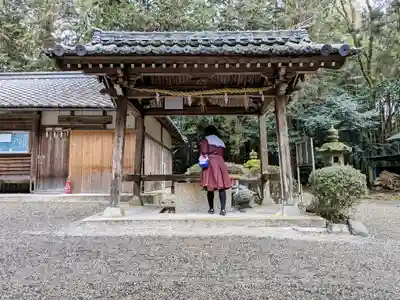 八千鉾神社の手水舎