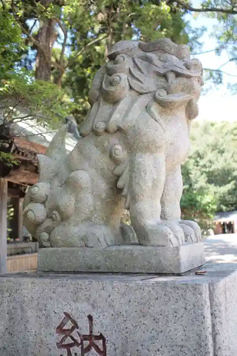 常磐神社の狛犬