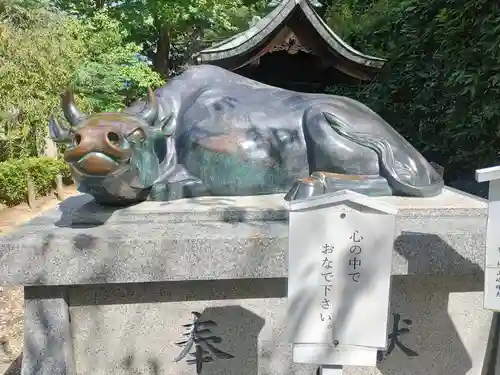 道明寺天満宮の狛犬