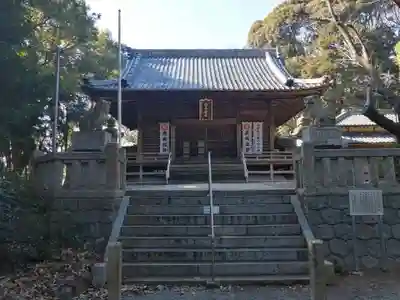 乙川白山神社の本殿・本堂