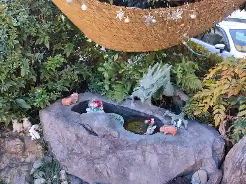 三輪神社の手水舎