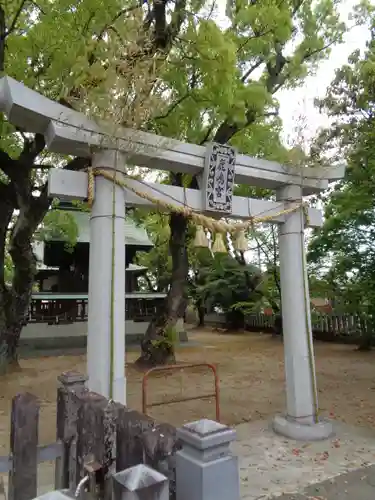 鹿島神社の鳥居