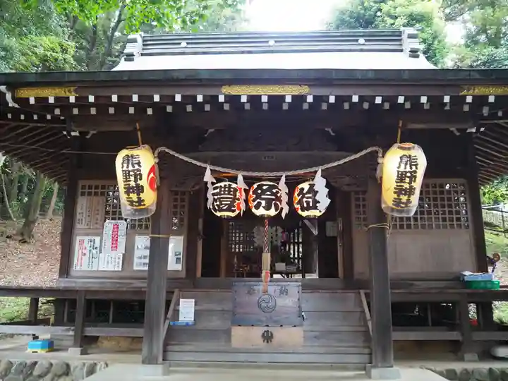 熊野神社の本殿・本堂