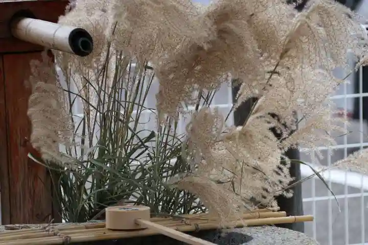 阿邪訶根神社の手水舎