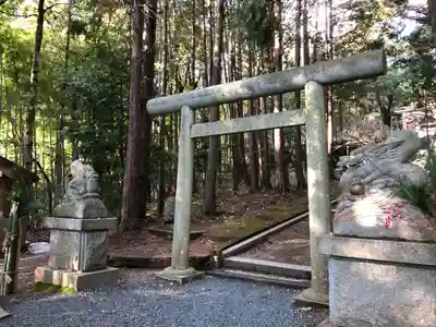 眞名井神社(籠神社奥宮)の鳥居