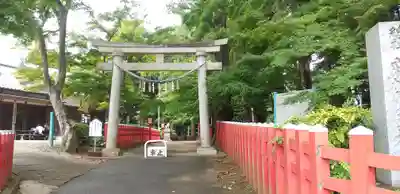 麻賀多神社奥宮の鳥居