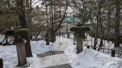 白石神社の景色