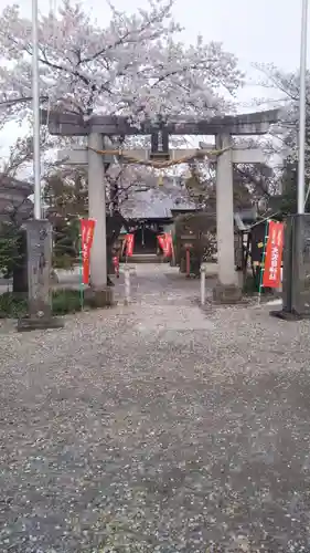 大天白神社の鳥居