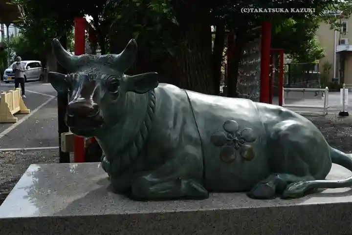 町田天満宮の像