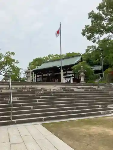 饒津神社の本殿