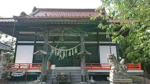 古谷館八幡神社の本殿