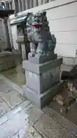 難波神社の狛犬