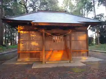 鹿島神社の本殿・本堂