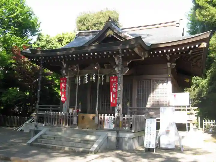 青渭神社の本殿・本堂