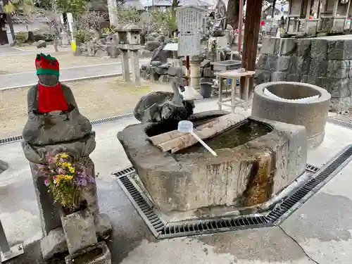 甚目寺の手水舎