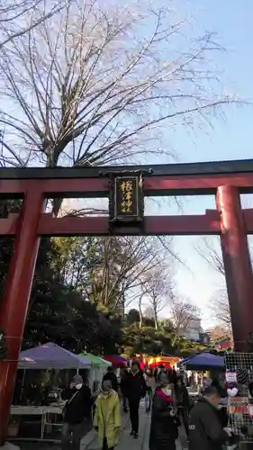 根津神社の鳥居