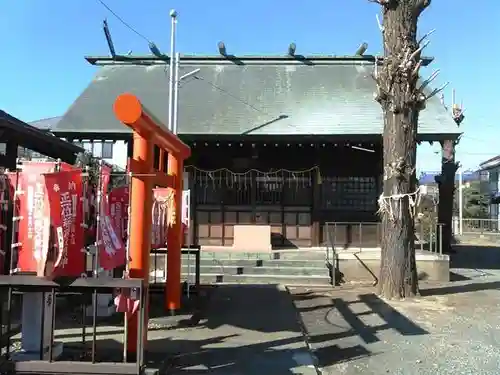 神明神社の本殿