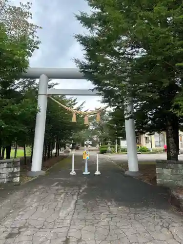 鹿追神社の鳥居