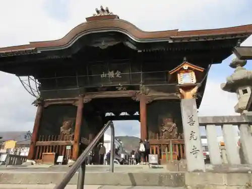 善光寺の山門・神門