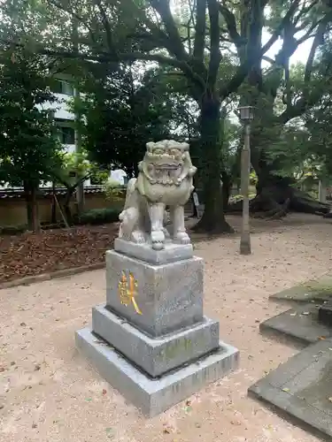 二日市八幡宮の狛犬