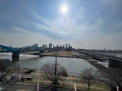 多摩川浅間神社の周辺