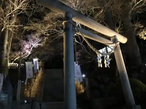 温泉神社〜いわき湯本温泉〜の鳥居