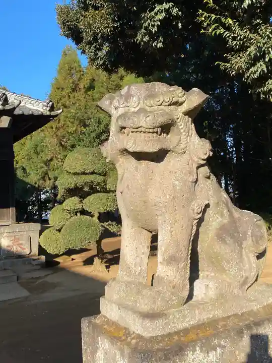 伏木香取神社の狛犬