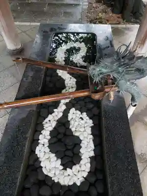 熊野神社の手水舎