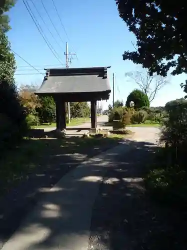 万蔵院の山門・神門