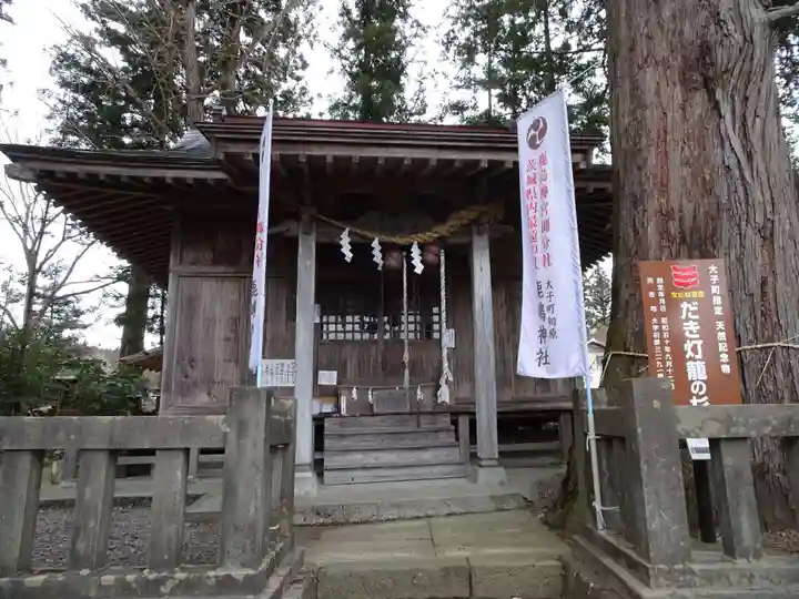 鹿島神社の本殿・本堂