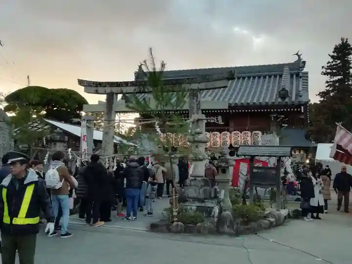 三田天満宮の初詣