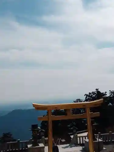 秋葉山本宮 秋葉神社 上社の景色