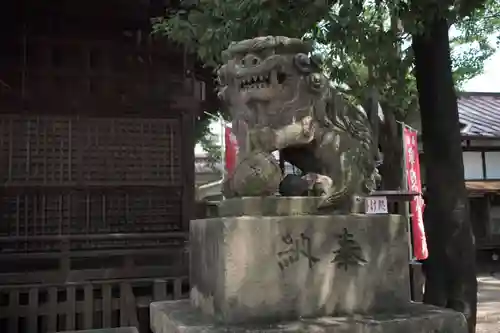 阿邪訶根神社の狛犬