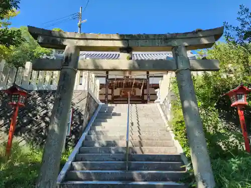 男山八幡宮の鳥居